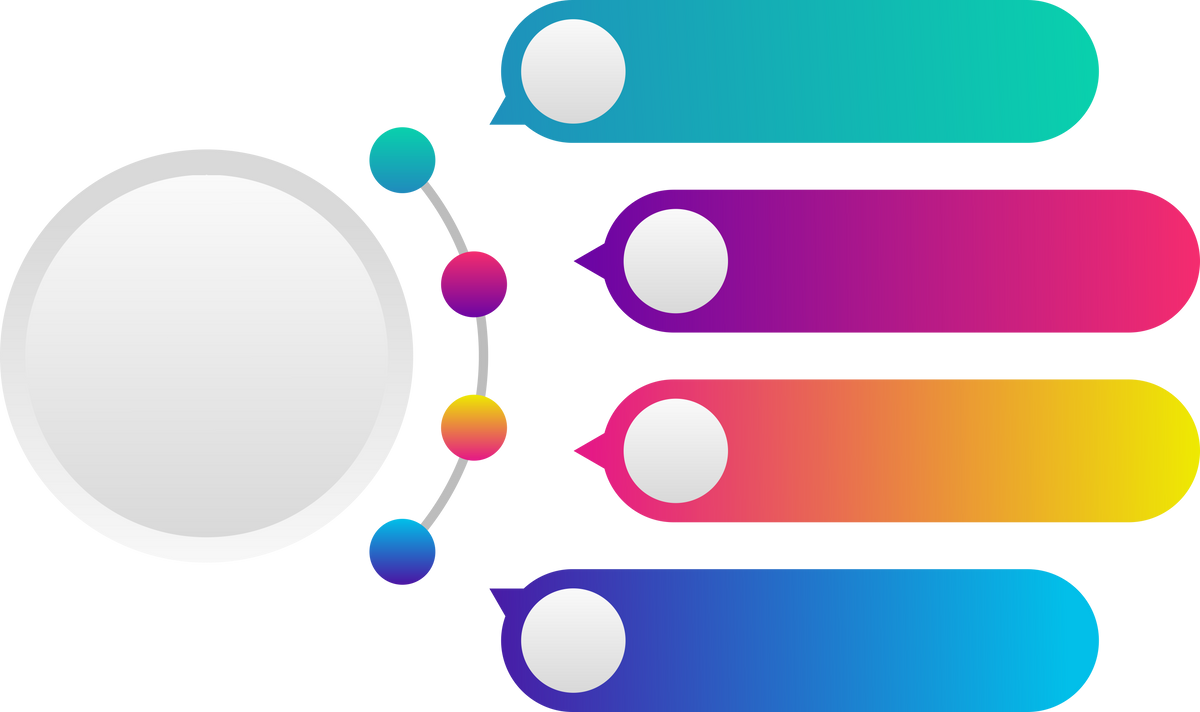 Four Point Infographic Presentation